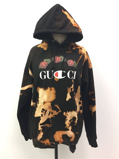 gucci pullover weiß|gucci distressed hoodie.